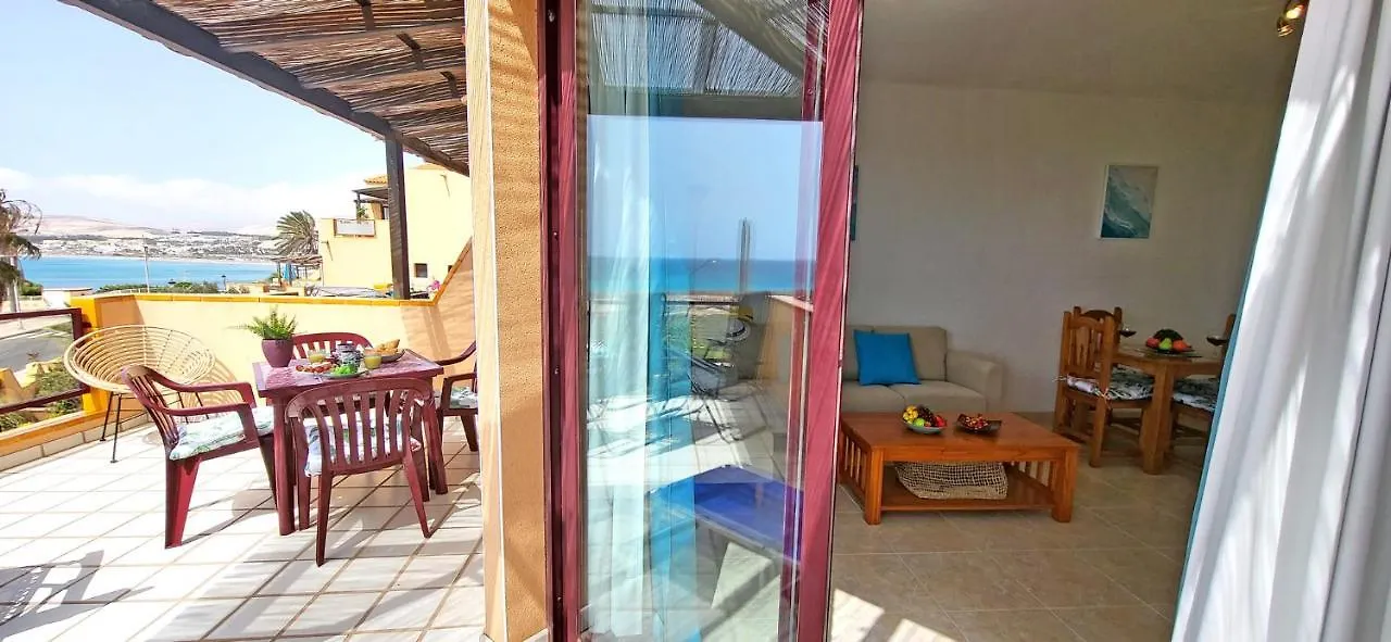 Appartement Holiday Flat Blue Ocean, Beachfront, Sea View, 1 Bedroom, Livingroom, Fast Internet Costa Calma